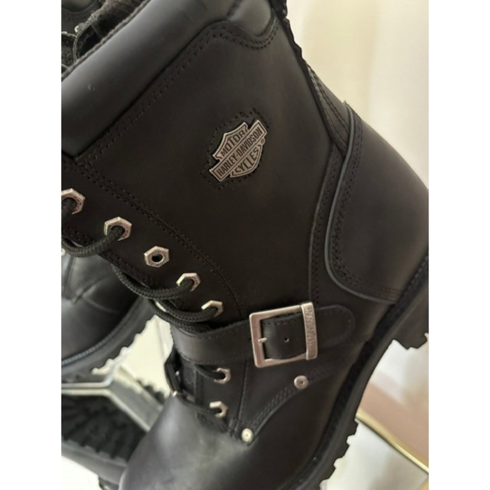 Harley-Davidson Men's Brando 8" Logger Boots Size 12 D94344 New In Box - Picture 5 of 15
